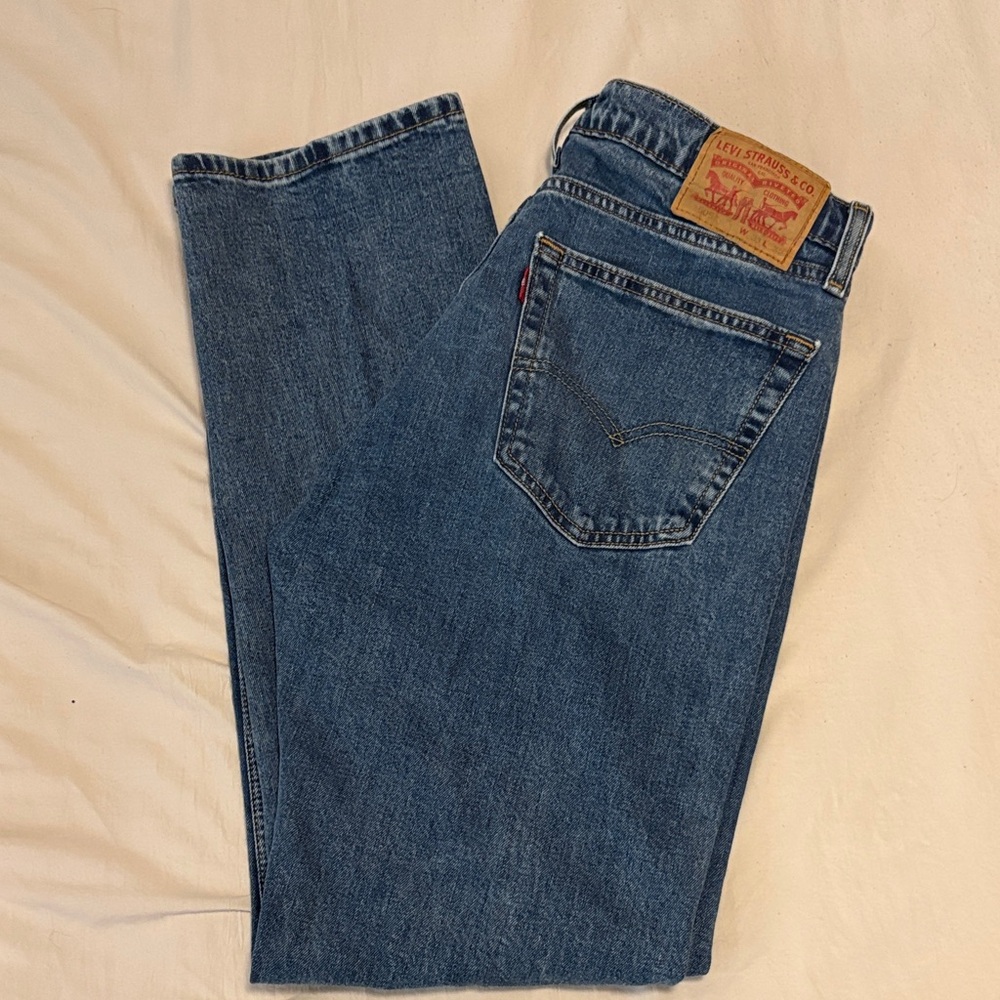 Levi's Men's Denim Blue Straight Jeans
